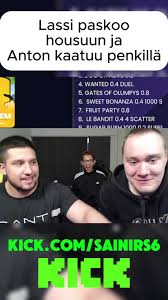 Kasinostriimaaja sainirs6 - Kickin parhaiten pelatut pelit