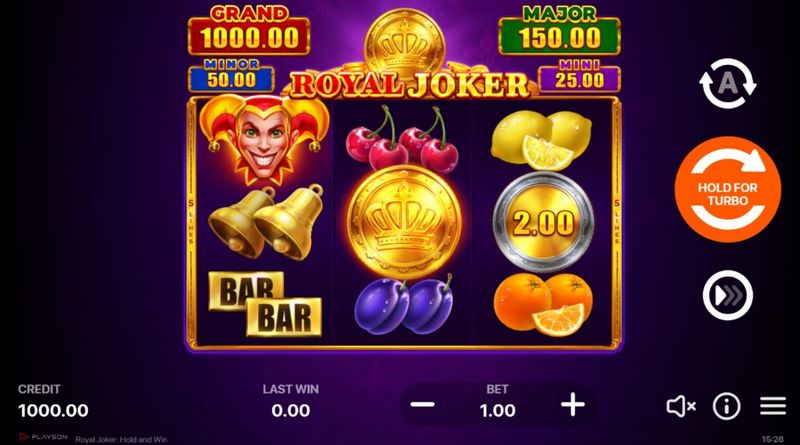 Recensie van Royal Joker: Hold and Win Gokkast: RTP, Bonussen, Strategieën